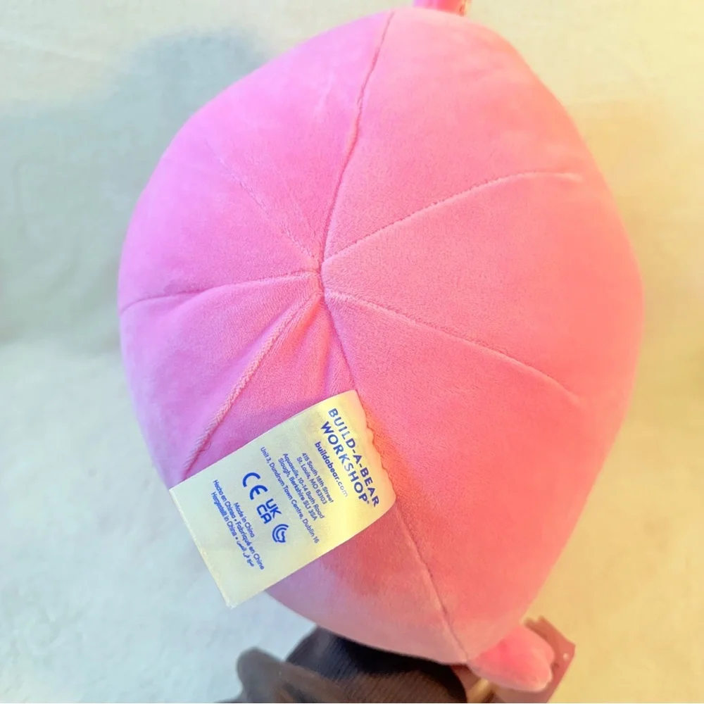 SKOOSHERZ™ Spring Pink Frog Stuffed Animal‎